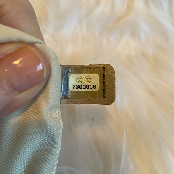 Chanel Taupe Travel Ligne Nylon/Leather Tote - Picture 4 of 16